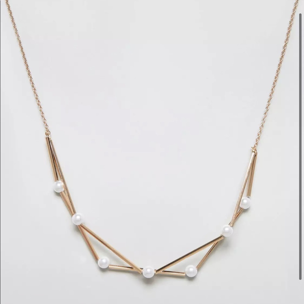 Nylon Geometric Necklace
